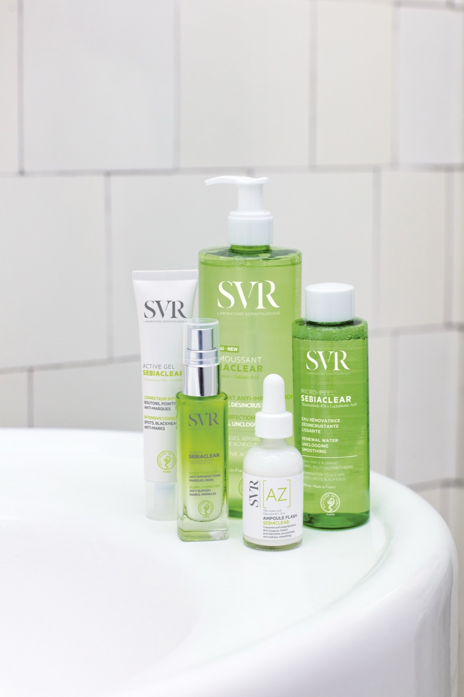 Línea Sebiaclear SVR — productos para piel grasa y acné